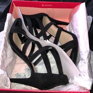black heels